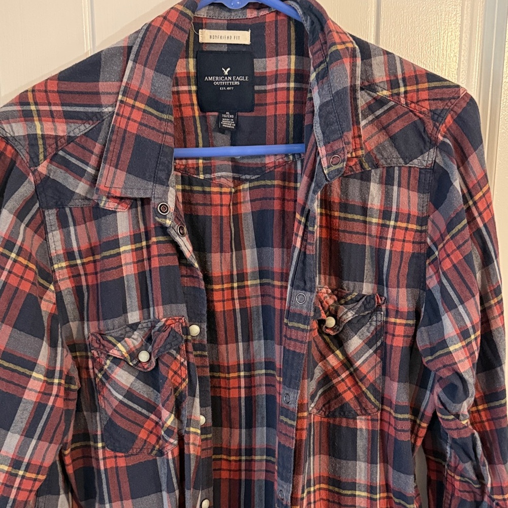 American Eagle Plaid Shirt